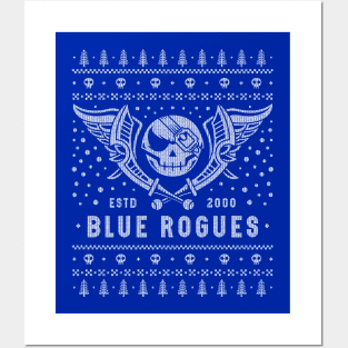 Blue Rogues Air Pirates Christmas Posters and Art